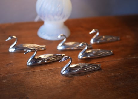 swan ,  cutlery rest