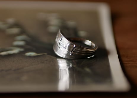 １．spoon ring