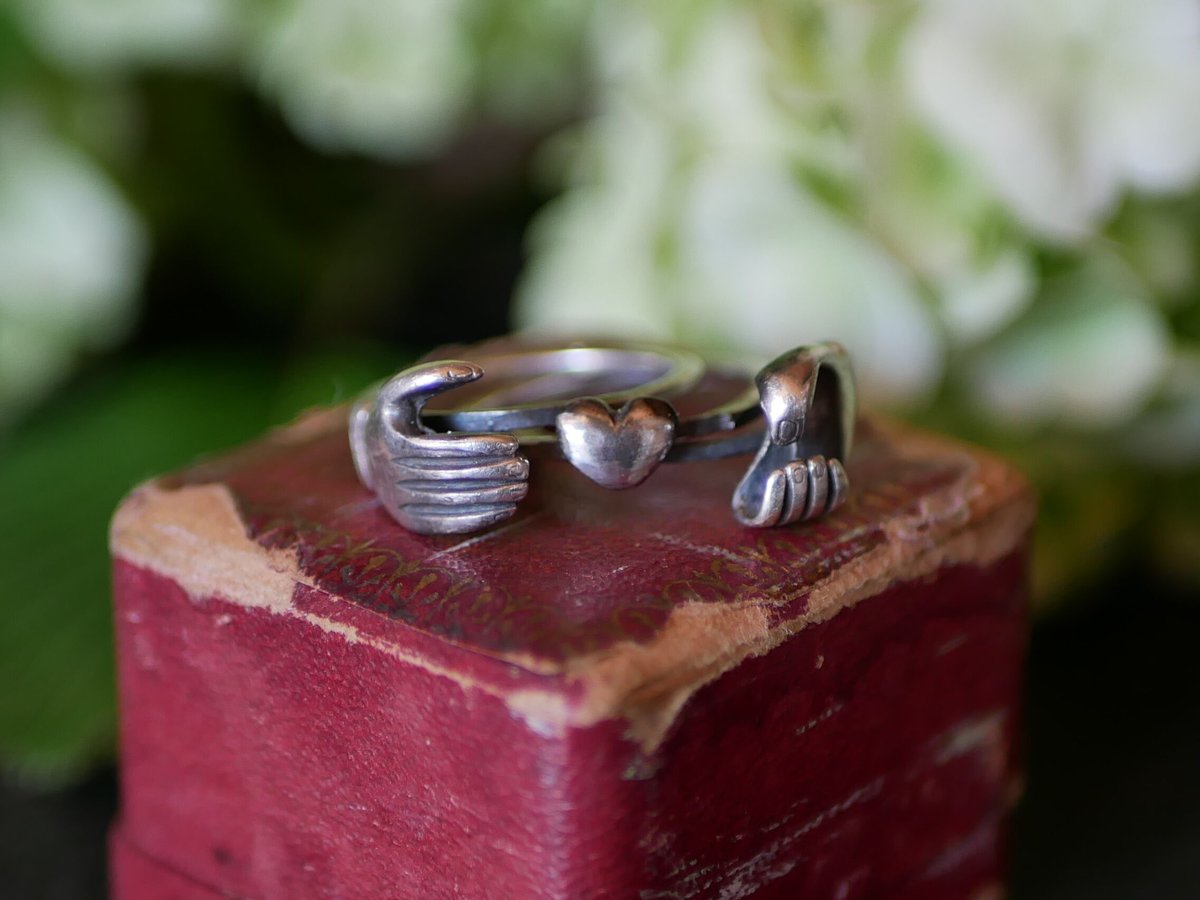 fede ring, sterling silver | mamantique