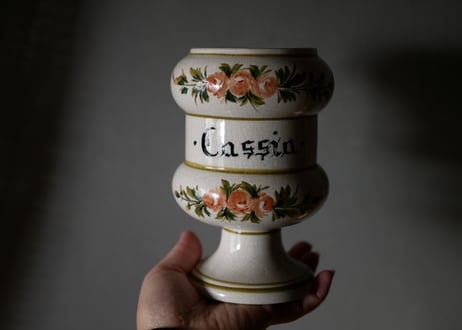 Cassia　カシア　ハーブポット　フランスアンティーク　ブロカントのある暮らし