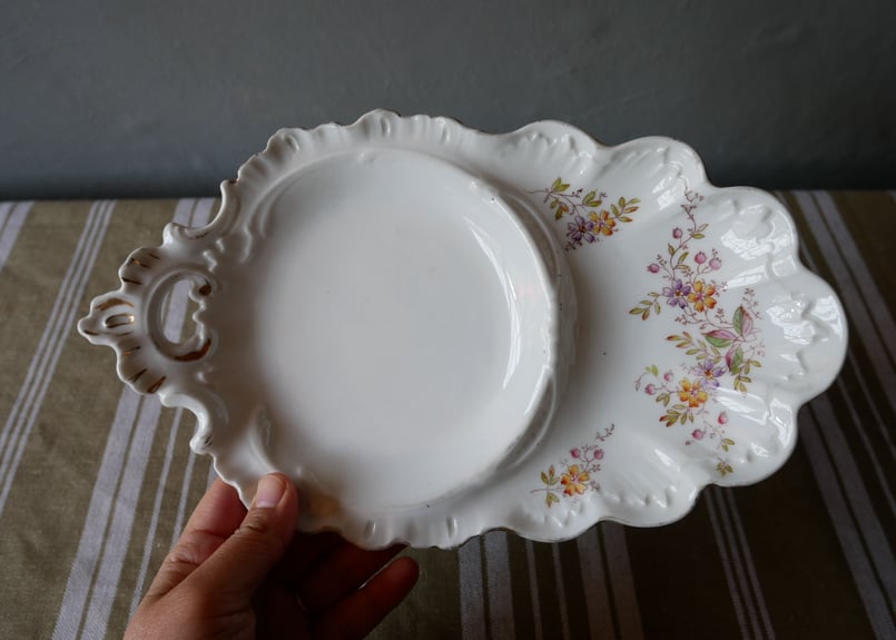 LIMOGES プレート 小花柄 フランスアンティーク リモージュ | mamantique