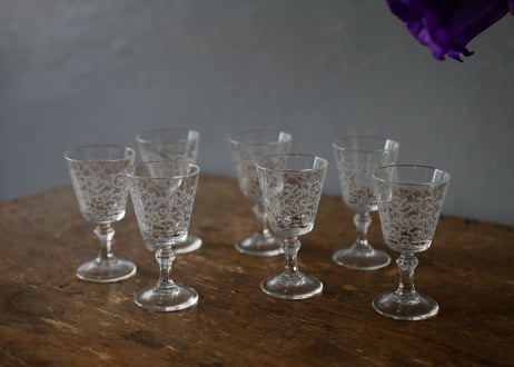 残り→３　　shot glass