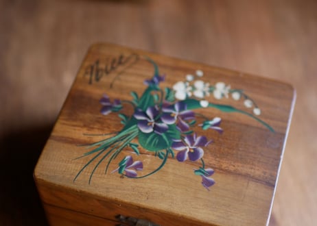 muguet box, Mauchline
