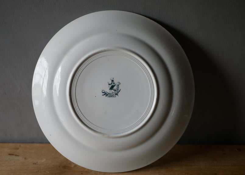 ロンシャンすずらんプレートC平皿Muguet フランスアンティーク