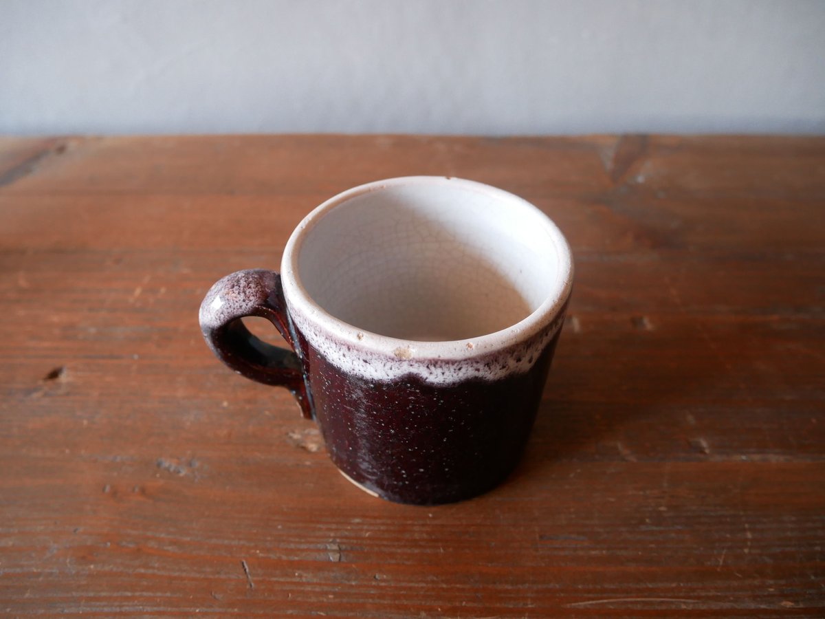 キュノワール　ピシェ　フランスアンティーク キュノワール CulNoir 19世紀 ピシェ 花瓶 h22.7cm フランス