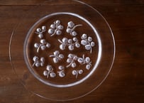 muguet C ラリックのスズランプレート ガラス
