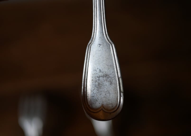 CHRISTOFLE クリストフル シルバーフォーク モノグラム フランス