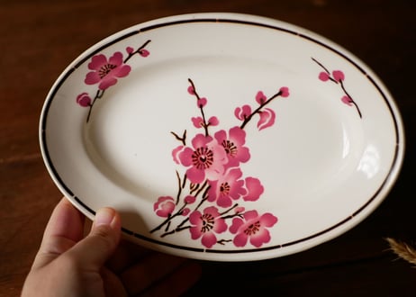 Fleurs de pêche 【桃の花】ラヴィエ フランスアンティーク