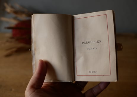 ミセル　祈祷書　聖杯　フランスアンティーク　アンティークのある生活