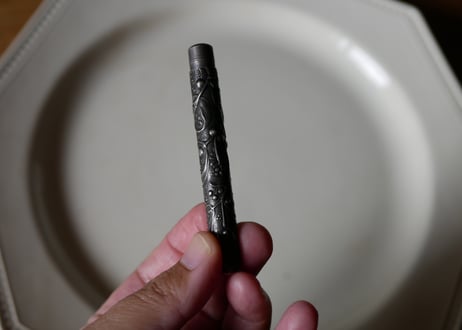 宿り木　クレヨン　ヤドリギ　シルバーメッキ　フランスアンティーク　ブロカントのある暮らし