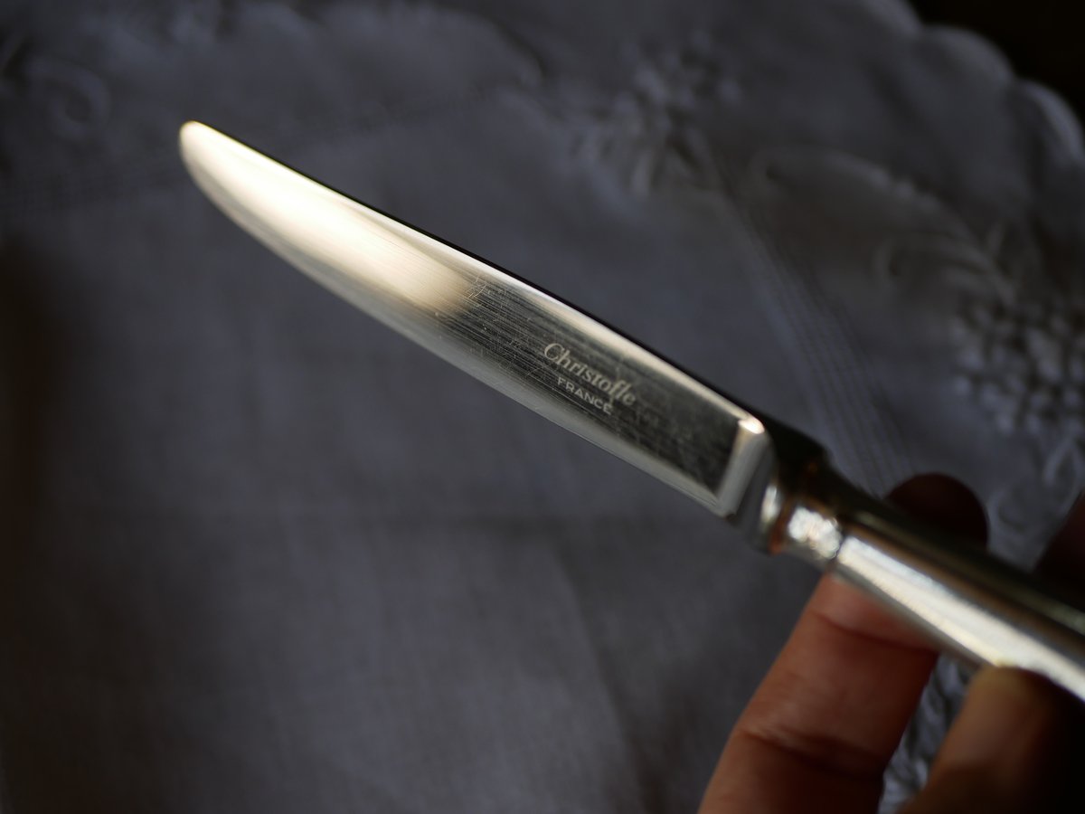 Cristofle クリストフル デザートナイフ フランスブロカント
