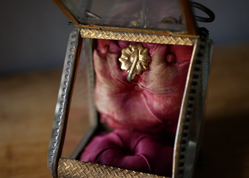 オルモル 懐中時計用 ジュエリーケース フランスアンティーク