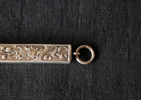 純銀　ヒイラギ　クレヨン　フランスアンティーク　ブロカントのある暮らし　ブロカント