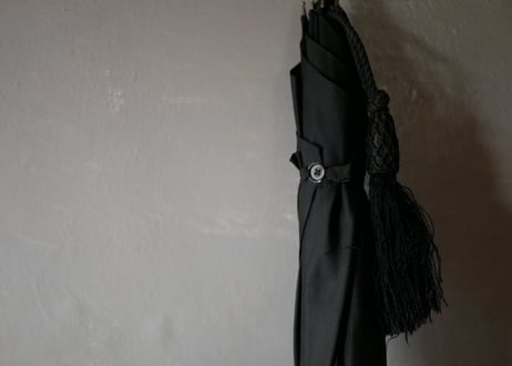French solid silver, umbrella