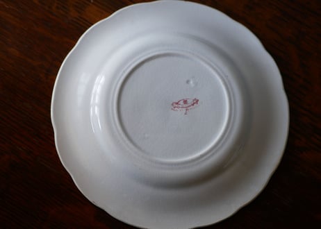 9 クレイユモントロー グリザイユプレート