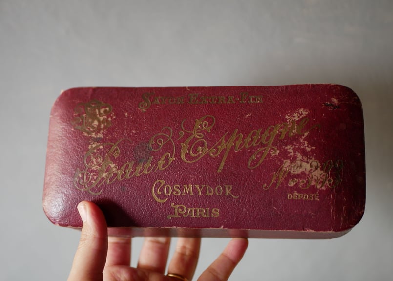 サボン 石鹸 紙 箱 ペーパーボックス フランスアンティーク | mamantique