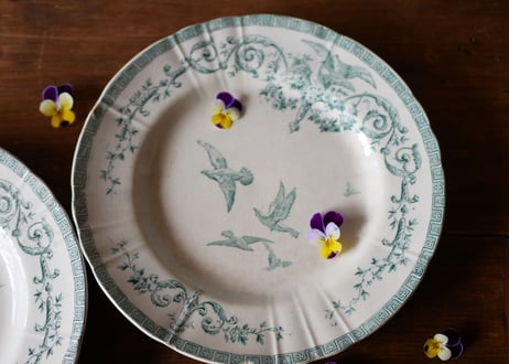 GIEN  ”Marie-Antoinette" plate