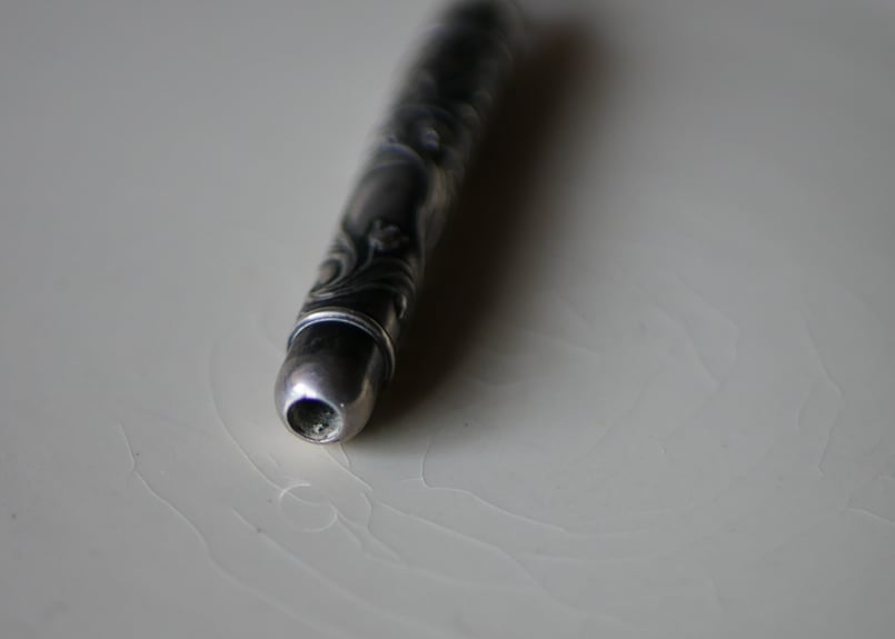 フランスアンティーク　すずらん　シルバー　純銀　パース　シャトレーン カルネドバル アンティーク | フランス すずらんのカルネドバル