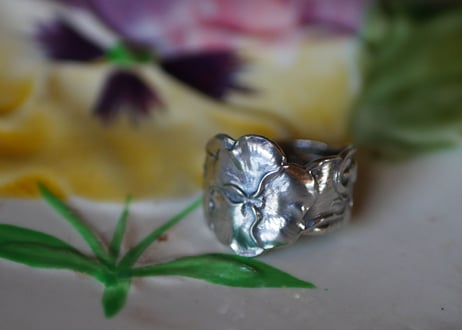 Spoon Ring 【Pansy】
