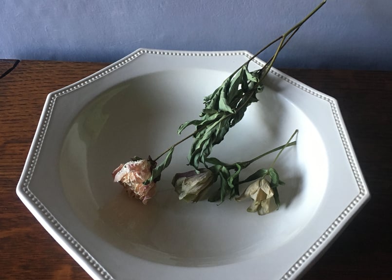 オクトゴナル　パーティ皿　大皿　プレート　フランスアンティーク french antique platter / 18世紀のオクトゴナル皿 | VIRON