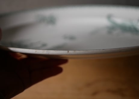 MUGUET すずらんプレート　オーバル　フランスアンティーク　ブロカントのある暮らし