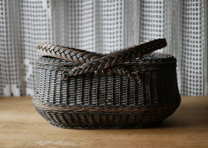 フランスアンティーク ブラックパニエ オンライン ストア