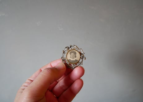 フランスアンティーク ブローチ photograph