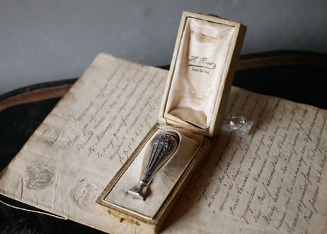 silver stamp , RUBAN