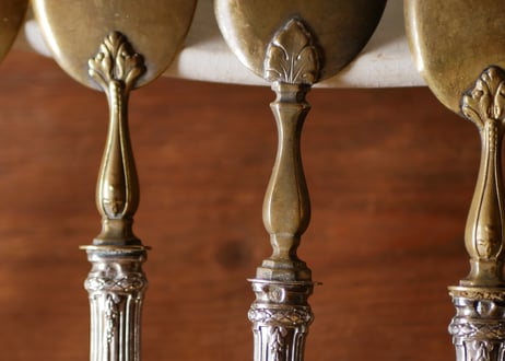 silver spoon monogram
