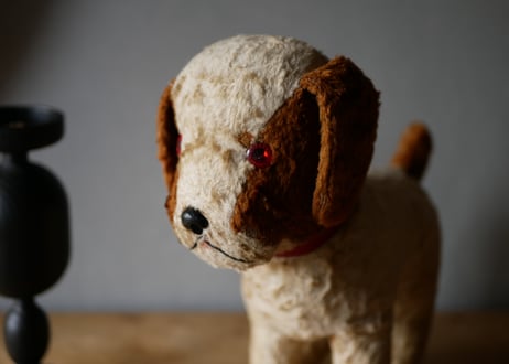 オールドトイ　DOG　犬　ワンちゃん　フランスアンティーク　ブロカントのある暮らし