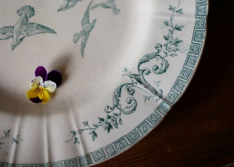 GIEN  ”Marie-Antoinette" plate