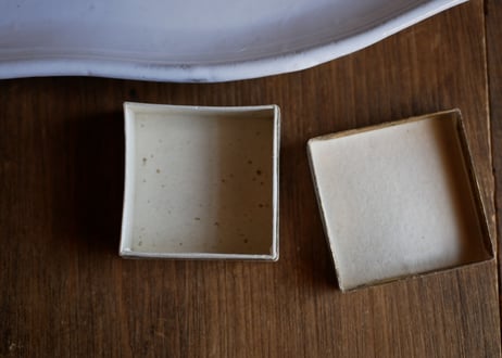 レタリング　紙製　小物ケース　フランスアンティーク　ブロカント