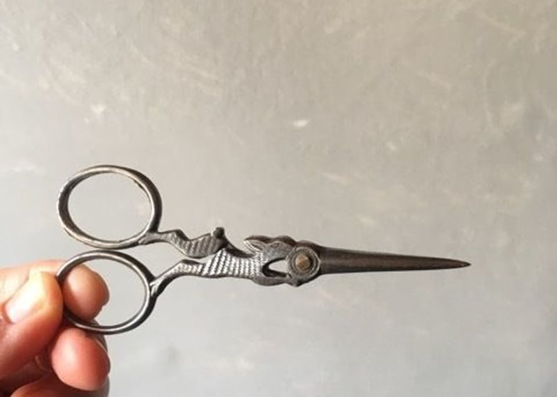 仏アンティーク 裁縫ハサミ ウサギ | mamantique