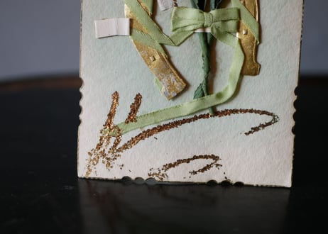 muguet bouquet, card