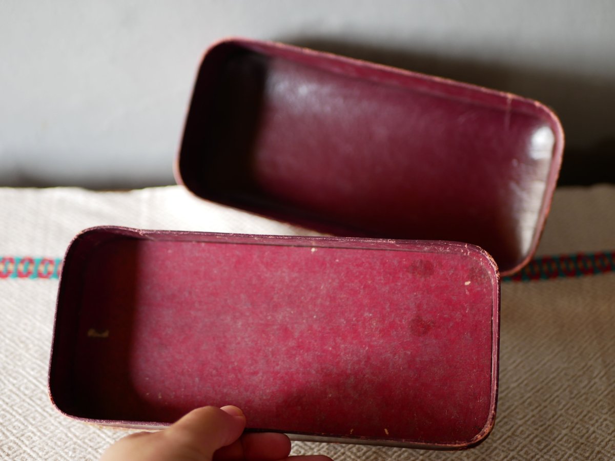 【ニコニコ様】フランス　アンティーク　サボンボックス ニコニコ様】フランス アンティーク サボンボックス