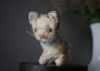 シュタイフ　ドイツヴィンテージ　猫　ねこ　アンティークのある生活　ぬいぐるみ
