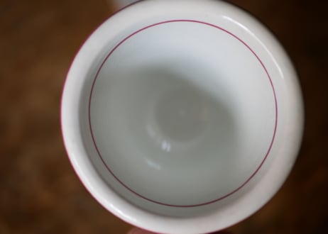 Brulot cup with saucer