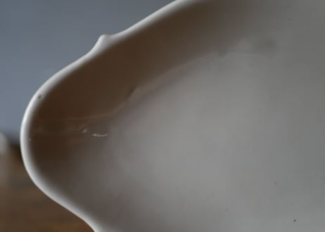 White plate