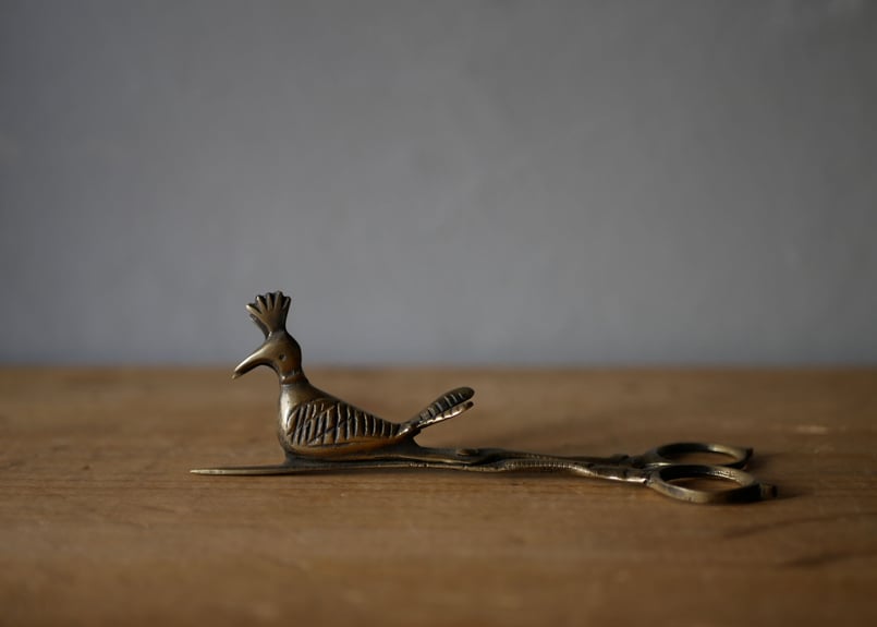 キャンドルスナッファー BIRD フランスヴィンテージ ブロカントのある