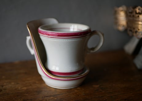 Brulot cup with saucer