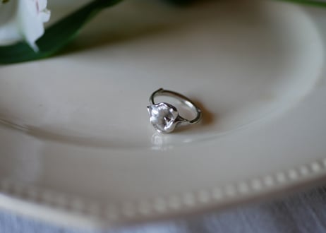 Spoon Ring 【Calla lily】