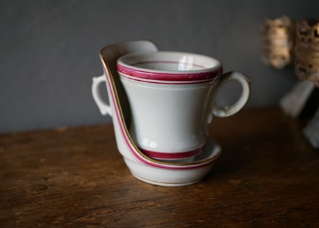 Brulot cup with saucer