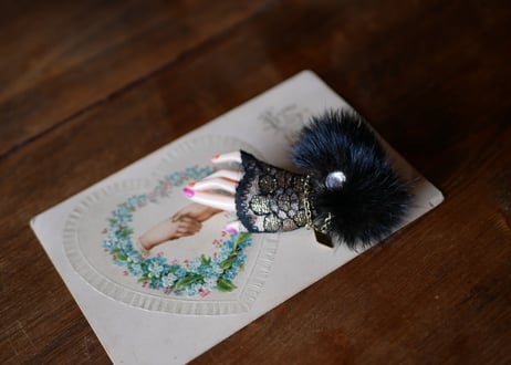 Woman HAND Brooch