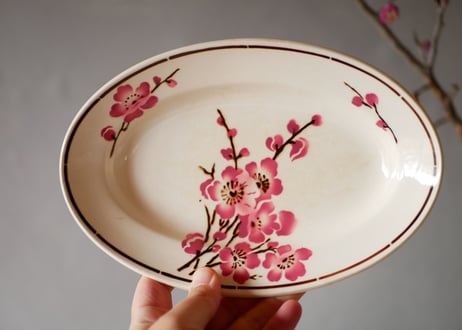 Fleurs de pêche 【桃の花】ラヴィエ フランスアンティーク