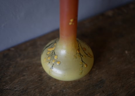 mimosa フラワーベース　花器　花生け　フランスアンティーク　ミモザ　アンティークのある暮らし