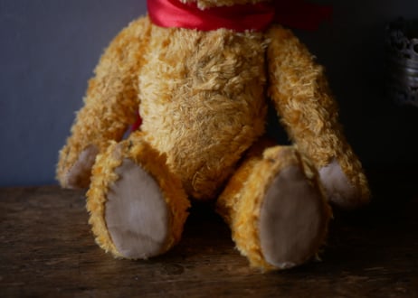 Yellow teddy bear
