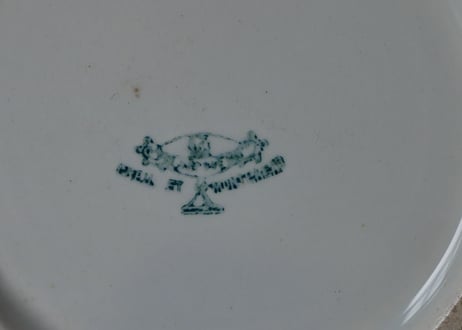 creil et montereau , picher and bowl