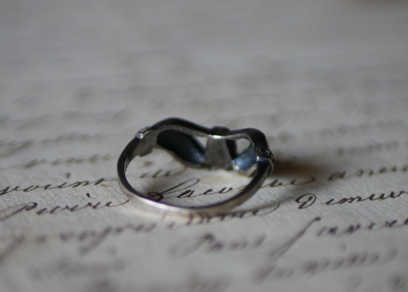 ハンドモチーフ クラダリング スターリングシルバー ヴィンテージ