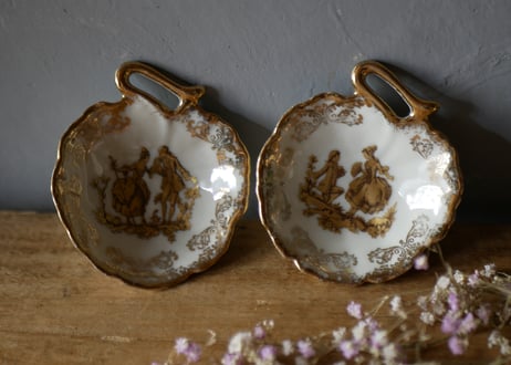 LIMOGES 小さなお皿　リモージュ　フランスヴィンテージ　ブロカント