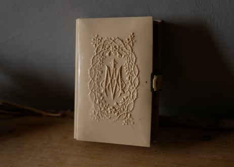 ミセル　祈祷書　モノグラム　MA　フランスアンティーク　アンティークのある生活